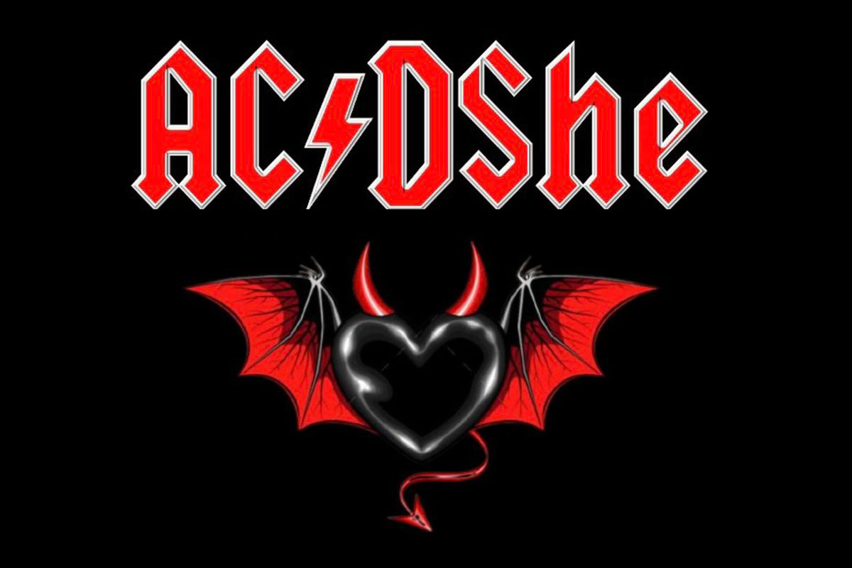 AC/DShe tribute band at the Mayfield Memorial Hall